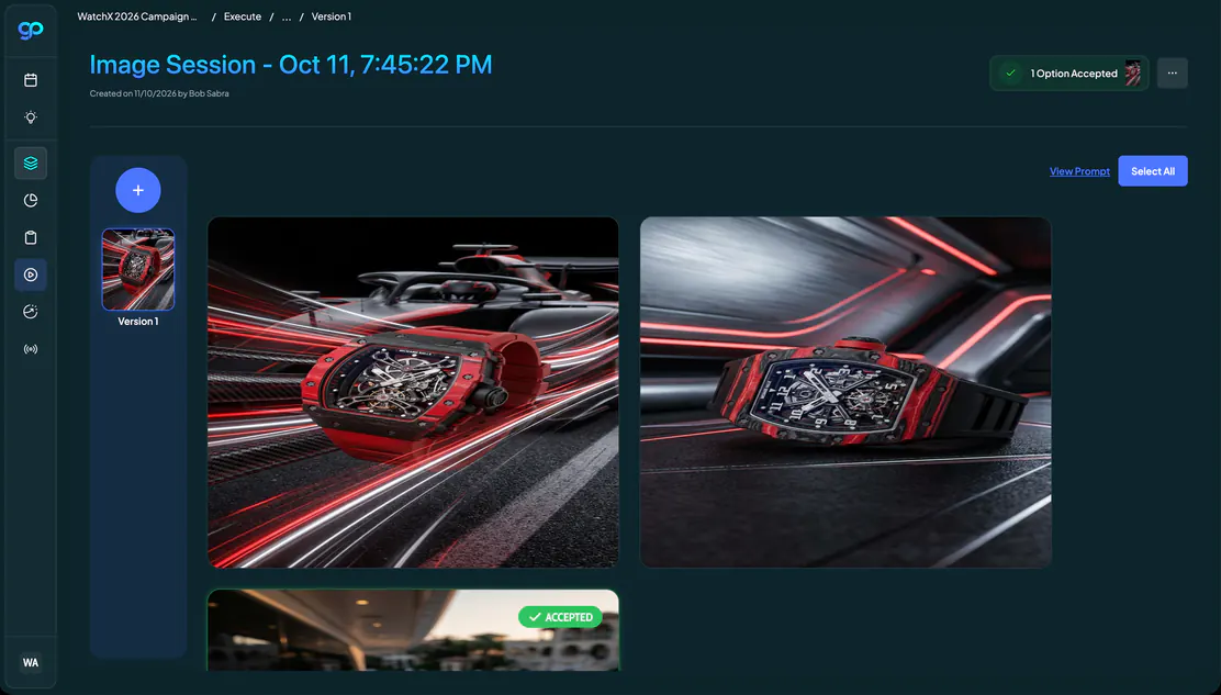 Compare versions